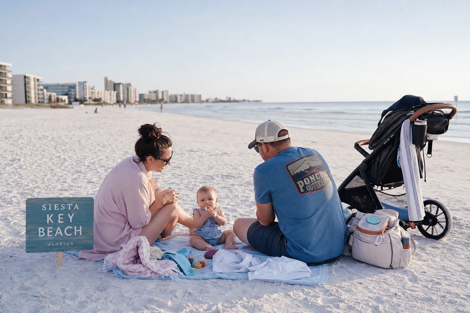 Spring Break With a Baby on Siesta Key
