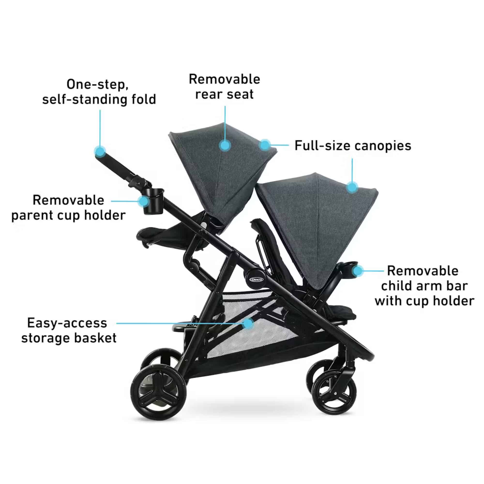 Graco Ready2Grow™ 2.0 Double Stroller