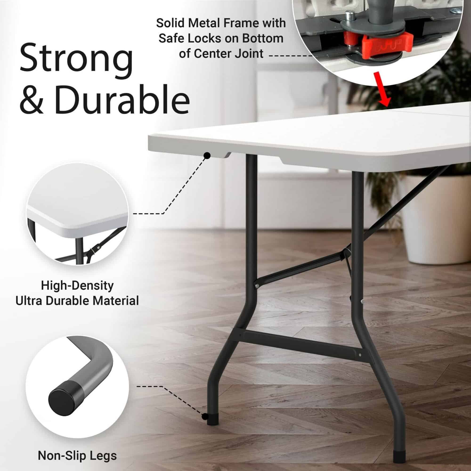 6' Folding Table