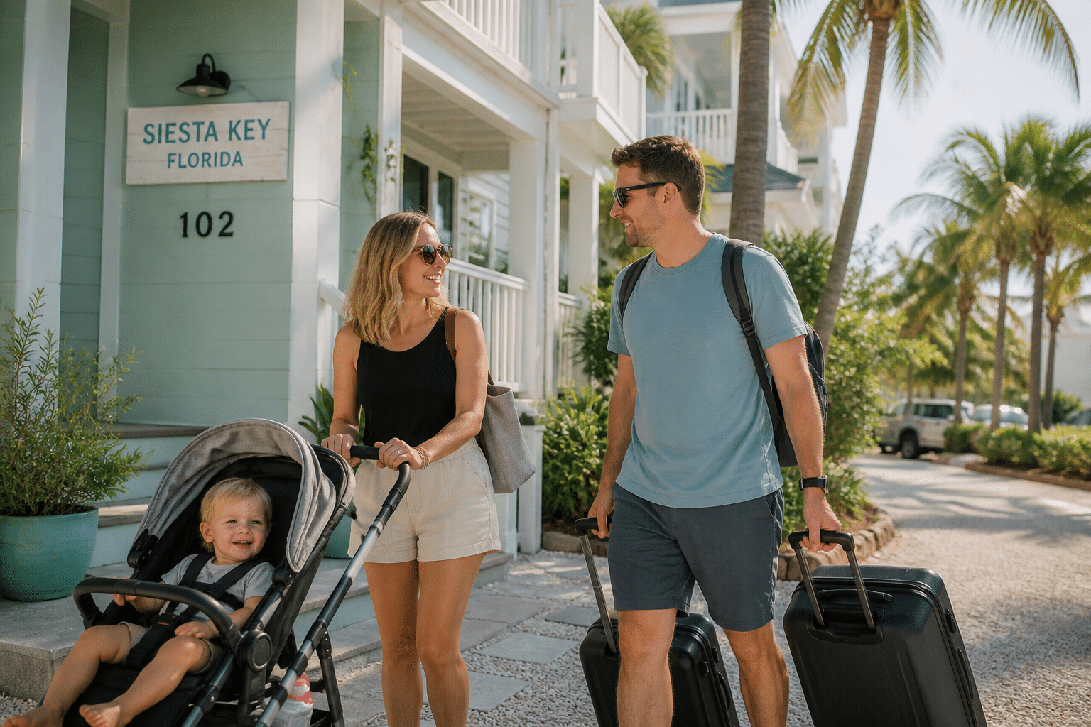 Why Baby Gear Rental Siesta Key Beats Flying With It