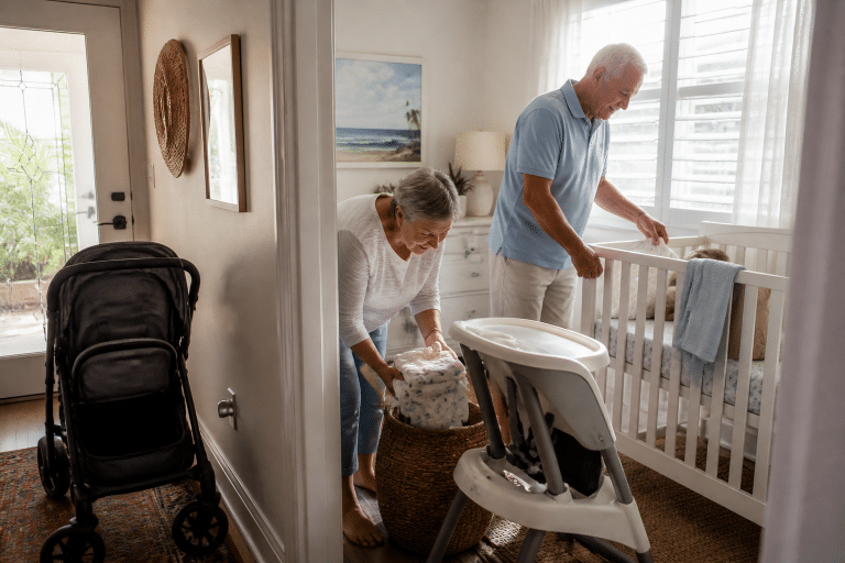 Grandparents Guide to Baby Gear Rental at Home