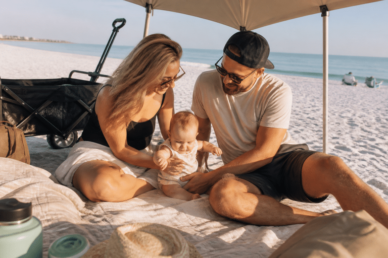 Spring Break With a Baby on Siesta Key, the Calm Way