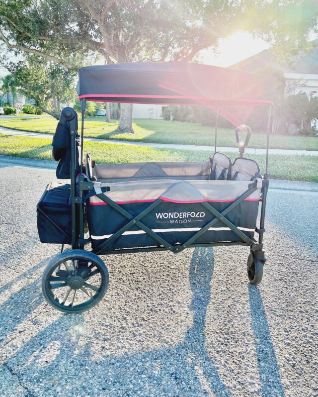 • Raise your hand if you love Wonderfold 🤚♥️

• We LOVE having this wagon in our fleet! It comfortably seats 4 littles, has a canopy for shade, and even has an insulated storage compartment! 🤩

• Bonus! Even if you only have 2-3 kiddos it’s still great because you have extra storage room! We all know that’s much needed! 👏 

• Have you tried it out yet? 
Check it out here: ⬇️ 
www.kiddosrentals.con